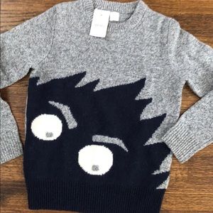 Jcrew Boys Max the Monster Wool Sweater